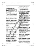 Предварительный просмотр 204 страницы Bosch GCM 10 J Original Instructions Manual