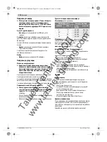 Предварительный просмотр 222 страницы Bosch GCM 10 J Original Instructions Manual