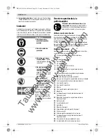 Предварительный просмотр 228 страницы Bosch GCM 10 J Original Instructions Manual