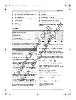 Предварительный просмотр 229 страницы Bosch GCM 10 J Original Instructions Manual