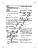 Предварительный просмотр 230 страницы Bosch GCM 10 J Original Instructions Manual