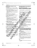 Предварительный просмотр 232 страницы Bosch GCM 10 J Original Instructions Manual