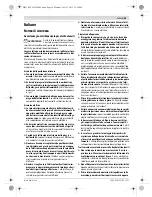 Предварительный просмотр 59 страницы Bosch GCM 10 MX Professiona Original Instructions Manual