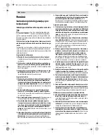 Предварительный просмотр 204 страницы Bosch GCM 10 MX Professiona Original Instructions Manual