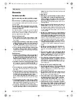 Предварительный просмотр 244 страницы Bosch GCM 10 MX Professiona Original Instructions Manual