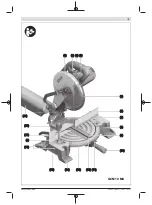 Предварительный просмотр 3 страницы Bosch GCM 10 MX Original Instructions Manual