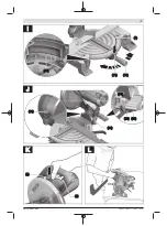 Предварительный просмотр 7 страницы Bosch GCM 10 MX Original Instructions Manual