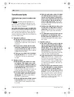 Предварительный просмотр 190 страницы Bosch GCM 10 PROFESSIONAL Original Instructions Manual