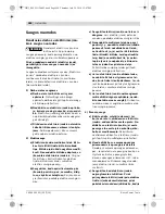 Предварительный просмотр 484 страницы Bosch GCM 10 PROFESSIONAL Original Instructions Manual