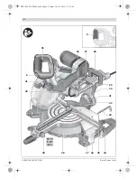 Предварительный просмотр 4 страницы Bosch GCM 10 SD Professional Original Instructions Manual