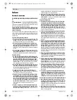 Предварительный просмотр 94 страницы Bosch GCM 12 GDL Professional Original Instructions Manual