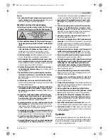 Предварительный просмотр 139 страницы Bosch GCM 12 GDL Professional Original Instructions Manual