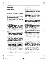 Предварительный просмотр 432 страницы Bosch GCM 12 GDL Professional Original Instructions Manual