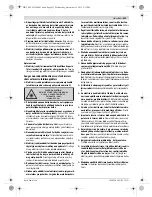 Предварительный просмотр 433 страницы Bosch GCM 12 GDL Professional Original Instructions Manual