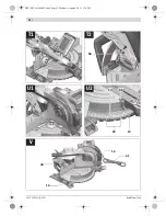 Предварительный просмотр 12 страницы Bosch GCM 12 JL Professional Original Instructions Manual