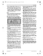 Предварительный просмотр 105 страницы Bosch GCM 12 JL Professional Original Instructions Manual