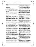 Предварительный просмотр 12 страницы Bosch GCM 12 MX Professional Original Instructions Manual