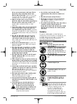 Предварительный просмотр 53 страницы Bosch GCM 216 Original Instructions Manual