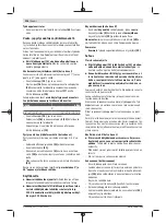 Предварительный просмотр 116 страницы Bosch GCM 216 Original Instructions Manual