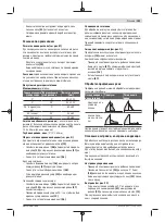 Предварительный просмотр 191 страницы Bosch GCM 216 Original Instructions Manual