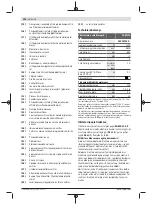 Предварительный просмотр 302 страницы Bosch GCM 216 Original Instructions Manual