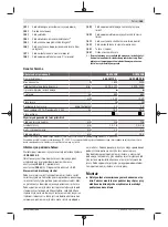 Предварительный просмотр 185 страницы Bosch GCM 8 SDE Original Instructions Manual