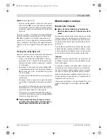 Предварительный просмотр 109 страницы Bosch GCM 8 SJ Professional Original Instructions Manual