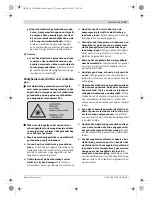 Предварительный просмотр 133 страницы Bosch GCM 8 SJ Professional Original Instructions Manual