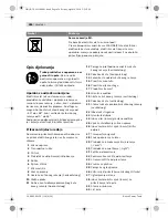 Предварительный просмотр 456 страницы Bosch GCM 8 SJ Professional Original Instructions Manual