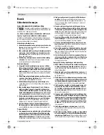 Предварительный просмотр 112 страницы Bosch GCM 8 SJL Original Instructions Manual