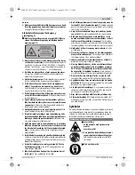 Предварительный просмотр 113 страницы Bosch GCM 8 SJL Original Instructions Manual