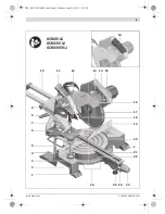 Предварительный просмотр 3 страницы Bosch GCM 80 SJ Professional Original Instructions Manual