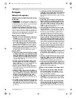 Предварительный просмотр 48 страницы Bosch GCM 80 SJ Professional Original Instructions Manual