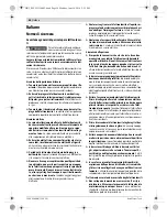 Предварительный просмотр 58 страницы Bosch GCM 80 SJ Professional Original Instructions Manual