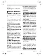 Предварительный просмотр 198 страницы Bosch GCM 80 SJ Professional Original Instructions Manual