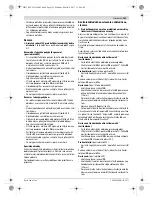 Предварительный просмотр 151 страницы Bosch GCM Professional 80 SJ Original Instructions Manual