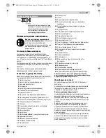 Предварительный просмотр 187 страницы Bosch GCM Professional 80 SJ Original Instructions Manual