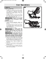 Предварительный просмотр 33 страницы Bosch GCM18V-08 Operating/Safety Instructions Manual