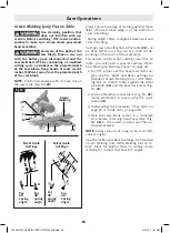 Предварительный просмотр 46 страницы Bosch GCM18V-10SD Operating/Safety Instructions Manual