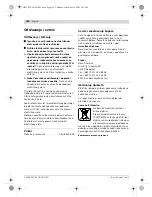 Preview for 252 page of Bosch GCO 2000 Professional Original Instructions Manual