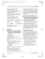 Preview for 279 page of Bosch GCO 2000 Professional Original Instructions Manual