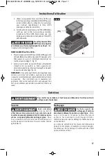 Предварительный просмотр 17 страницы Bosch GD28D Operating/Safety Instructions Manual