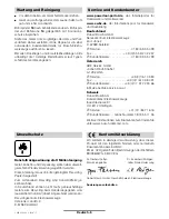 Preview for 8 page of Bosch GDB 2200 WE Operating Instructions Manual