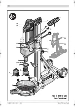 Предварительный просмотр 3 страницы Bosch GDB 2500 WE Professional Original Instructions Manual