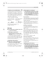 Preview for 97 page of Bosch GDB Professional 1600 DE Original Instructions Manual