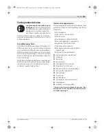 Preview for 105 page of Bosch GDB Professional 1600 DE Original Instructions Manual