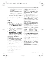 Preview for 109 page of Bosch GDB Professional 1600 DE Original Instructions Manual