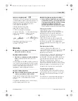 Preview for 241 page of Bosch GDB Professional 1600 DE Original Instructions Manual