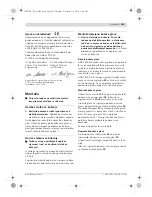 Preview for 261 page of Bosch GDB Professional 1600 DE Original Instructions Manual