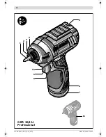 Предварительный просмотр 4 страницы Bosch GDR 10,8-LI Professional Original Instructions Manual